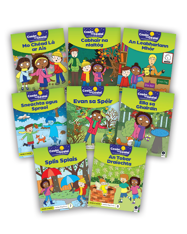 COSÁN NA GEALAÍ 1st Class Fiction Reader Pack