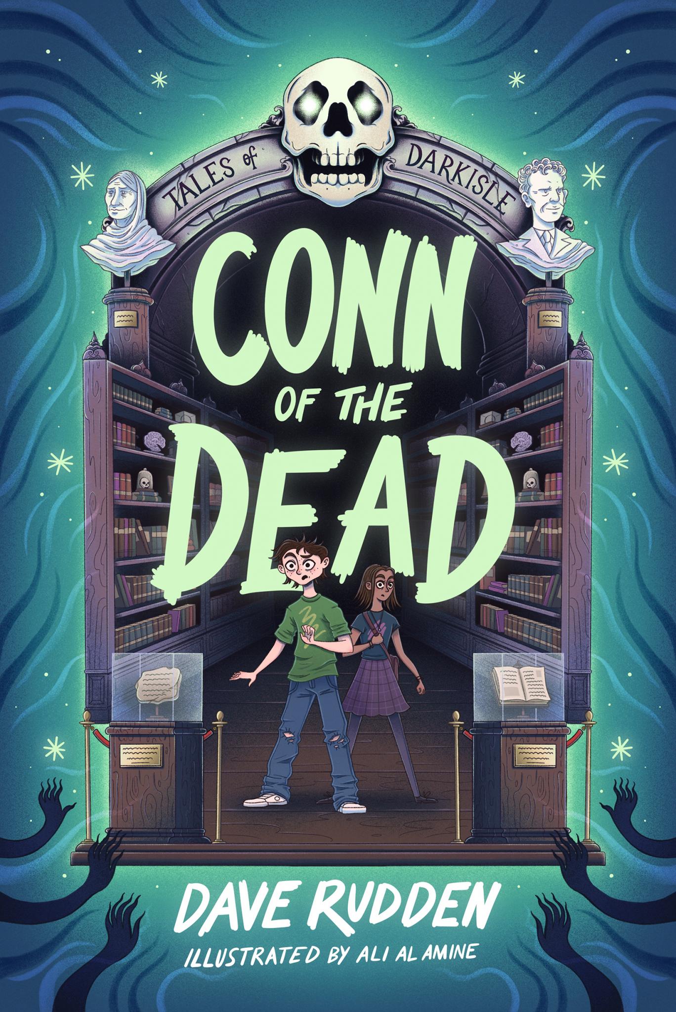 Front cover of Tales of Darkisle: Conn of the Dead by Dave Rudden, illustrated by Ali Al Amine